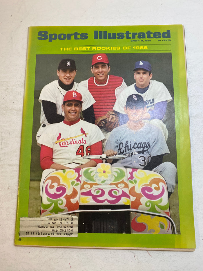 Sports Illustrated March 11 1968 MLB Best Rookies