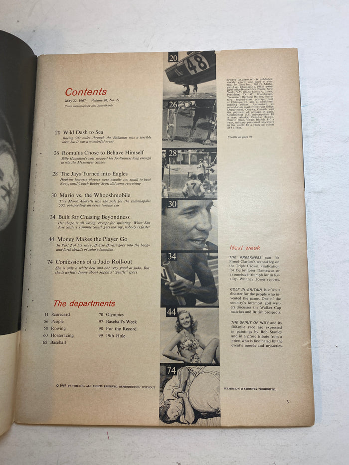 Sports Illustrated May 22 1967 Tommie Smith