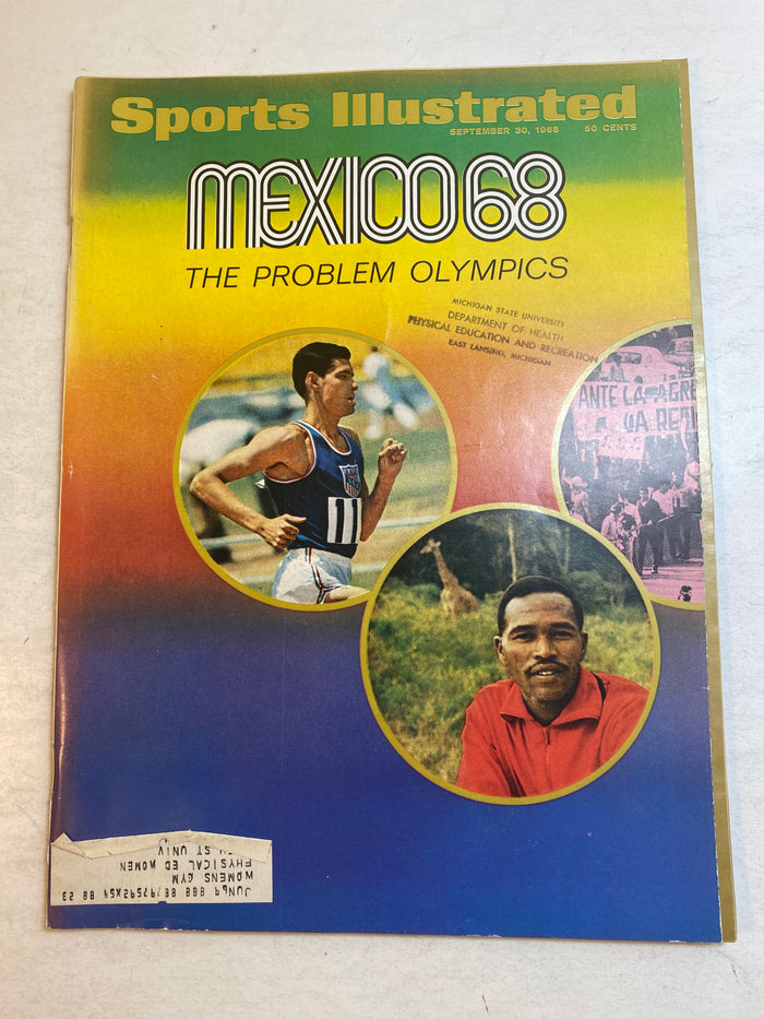 Sports Illustrated September 30 1968 Mexico Olympics