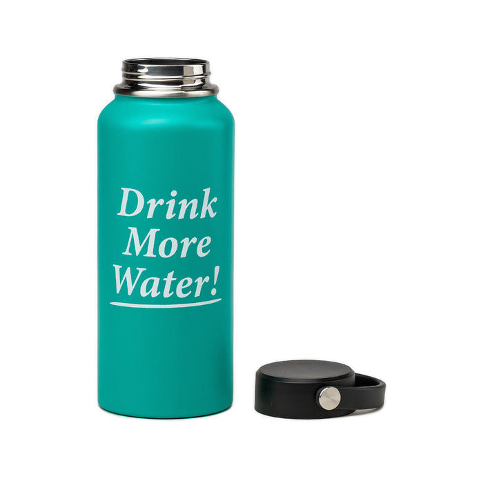 Sporty & Rich Drink More Water Bottle