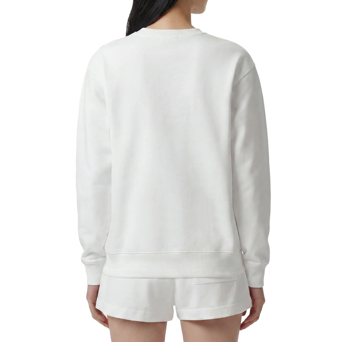 Sporty & Rich Jadore Flocked Crewneck