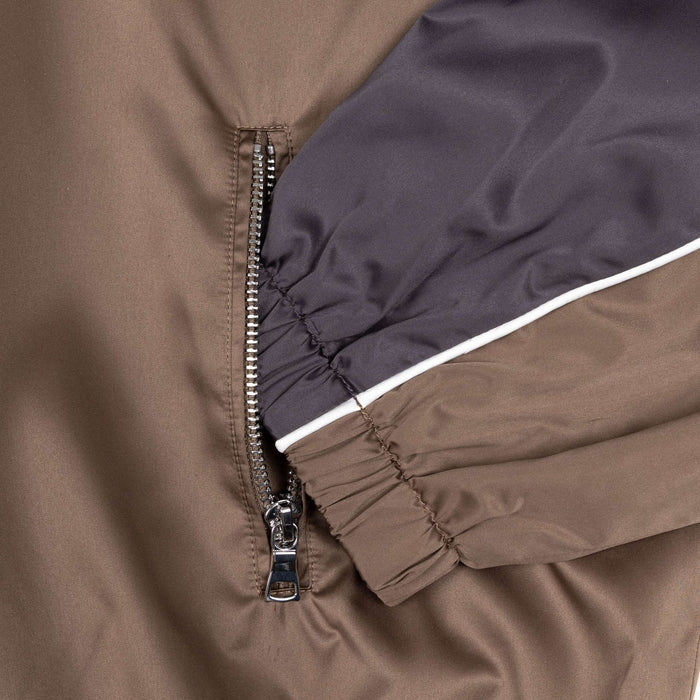 Sporty & Rich Serif Logo Gym Jacket