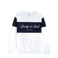 Sporty & Rich Signature Logo Block Crewneck