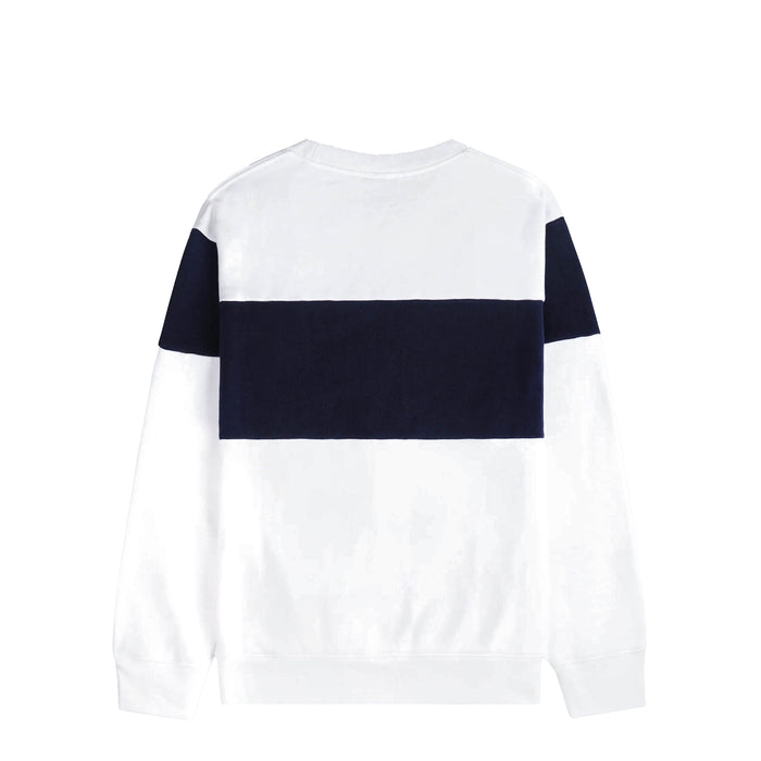 Sporty & Rich Signature Logo Block Crewneck