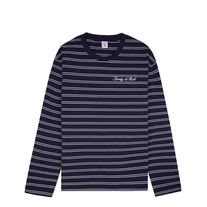 Sporty & Rich Signature Logo Easy Longsleeve