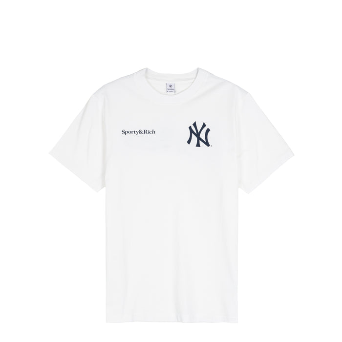 Sporty & Rich Yankees Curve T-Shirt