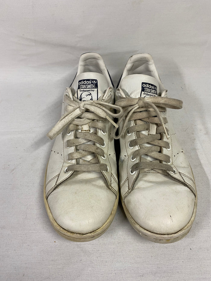 Adidas Stan Smith White Leather Sneakers Men's Size 9