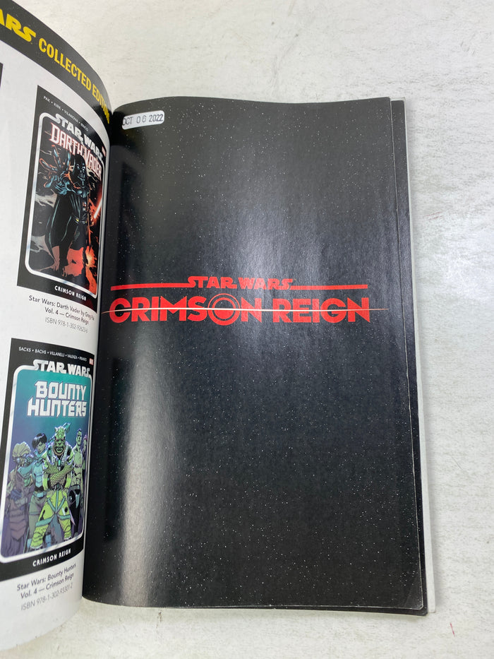 Star Wars Crimson Reign Marvel SC 2022
