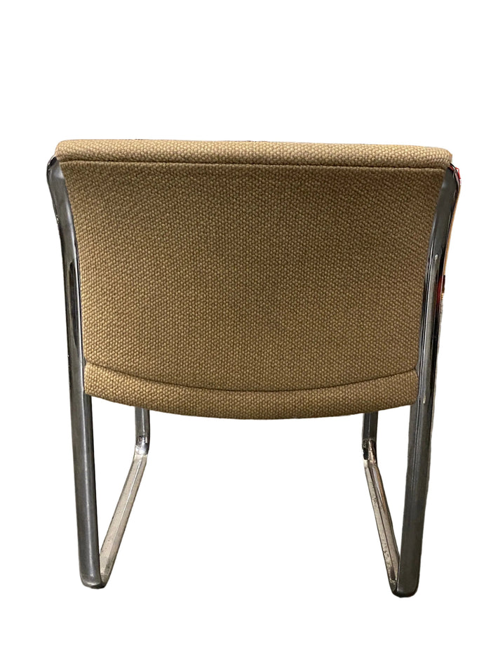 Steelcase Creme Upholstered Office Chair