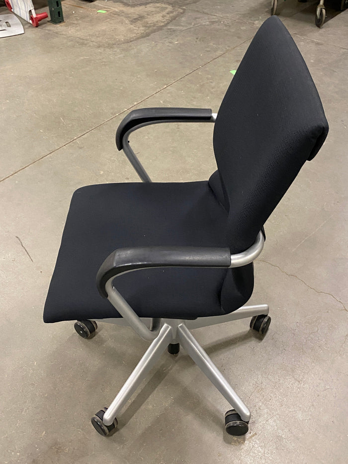 Steelcase "Protege" Black Cushioned Office Chair