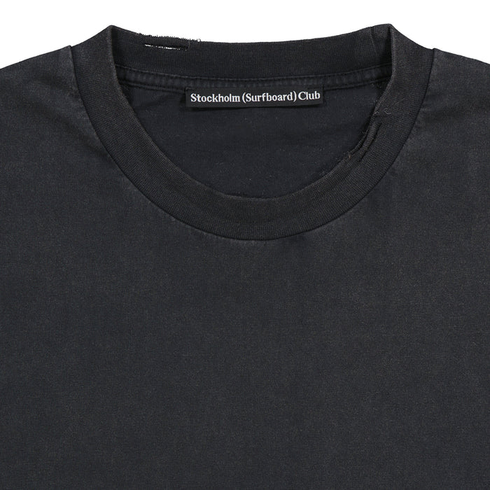 Stockholm Surdboard Club Layer Box Tee (Black / Red)