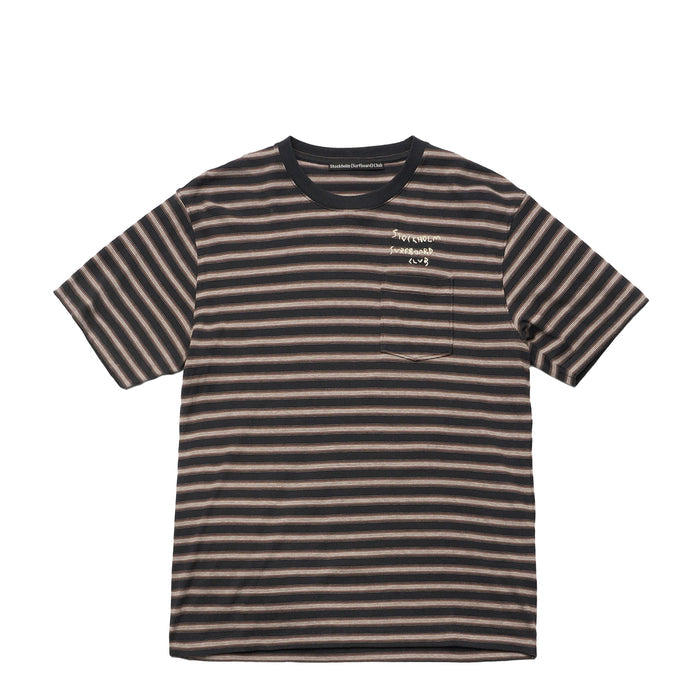 Stockholm Surfboard Club Striped T-Shirt (Stripe)