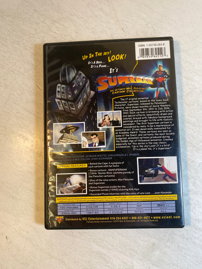 Superman Max Fleischer Cartoon Collection 2006