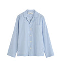 Tekla Fine Twill Long-Sleeved Sleepwear Shirts