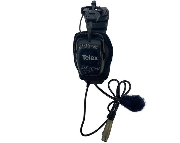 Telex PH-2 Full-Cushion Dual-Sided Mono Headset *Untested*
