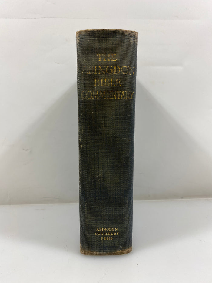 The Abingdon Bible Commentary by Eiselen/Lewis/Downey 1939 HC