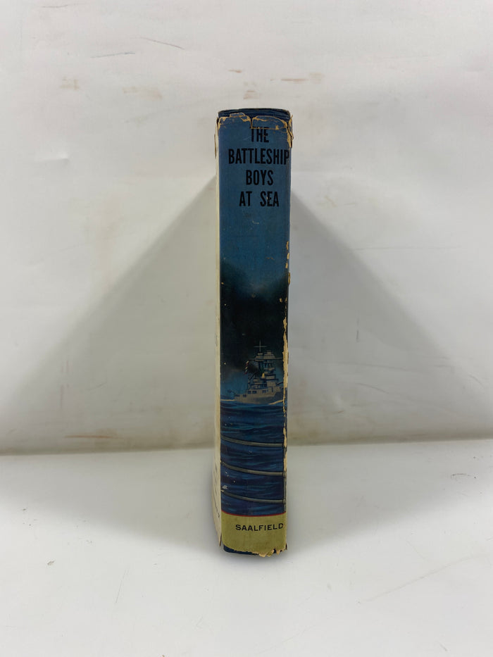 The Battleship Boys at Sea by Patchin Saalfield Publishing 1910 HCDJ