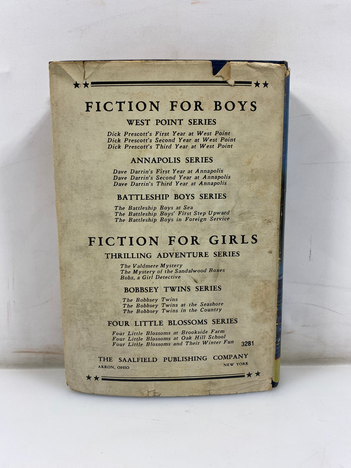 The Battleship Boys at Sea by Patchin Saalfield Publishing 1910 HCDJ