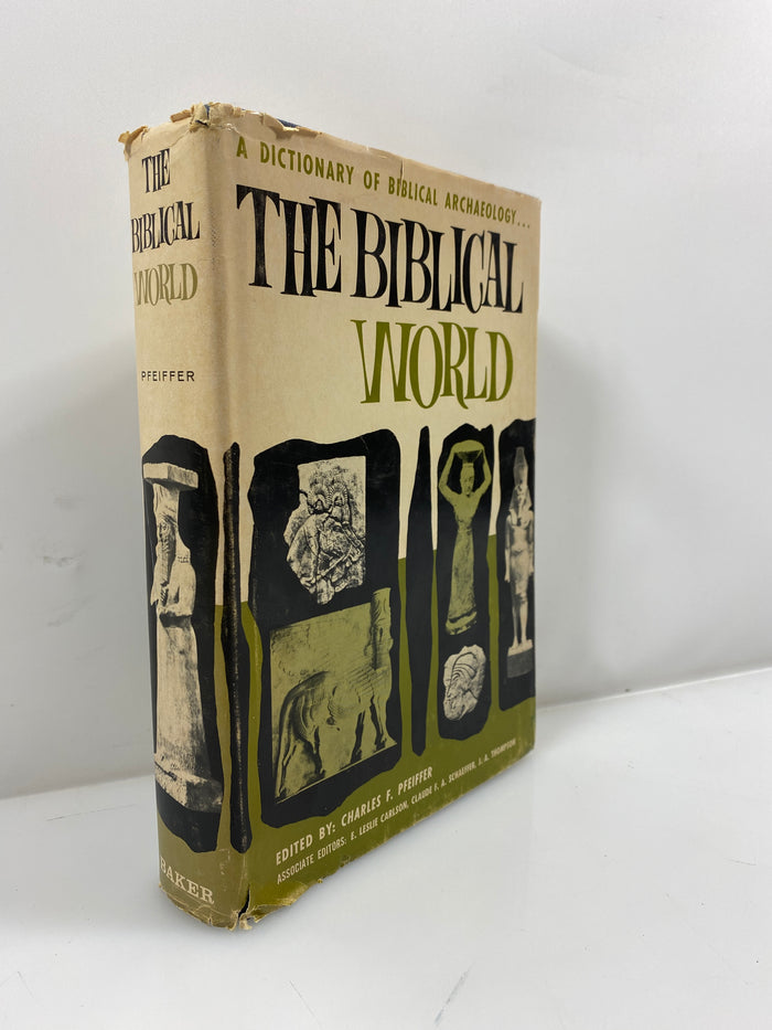 The Biblical World by Pfeiffer Baker Book House 1966 HCDJ