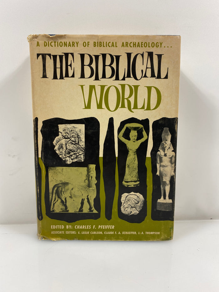 The Biblical World by Pfeiffer Baker Book House 1966 HCDJ