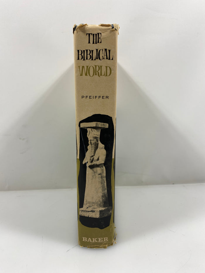 The Biblical World by Pfeiffer Baker Book House 1966 HCDJ