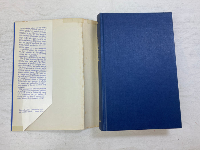 The Biology of Aquatic Vascular Plants by Sculthorpe 1967 HCDJ