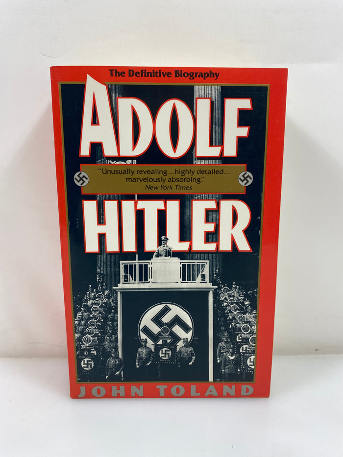 The Definitive Biography Adolf Hitler by Toland 1992 SC