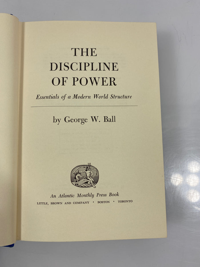 The Discipline of Power by Ball 1988 2nd Print HCDJ