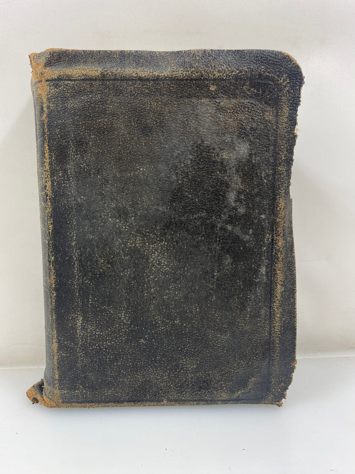 The Holy Bible Red Letter Ed. Oxford University Press KJV Leather Bound c1940s
