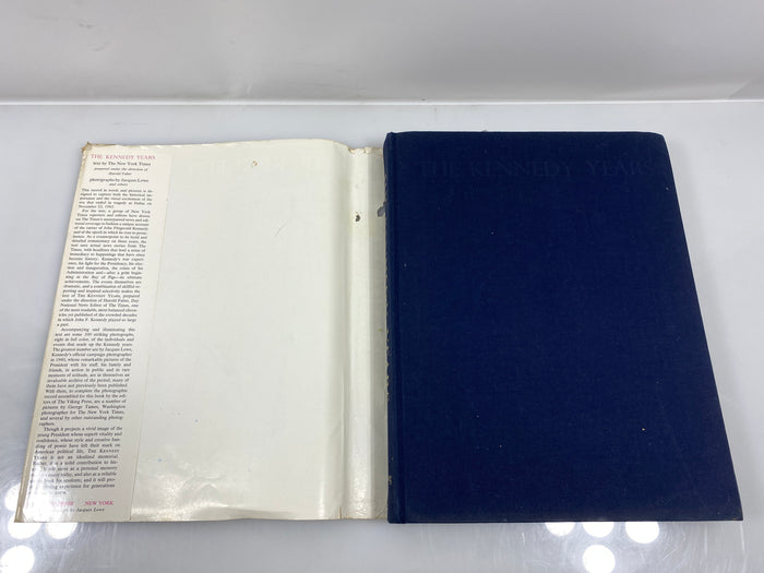 The Kennedy Years The Viking Press 1964 HCDJ