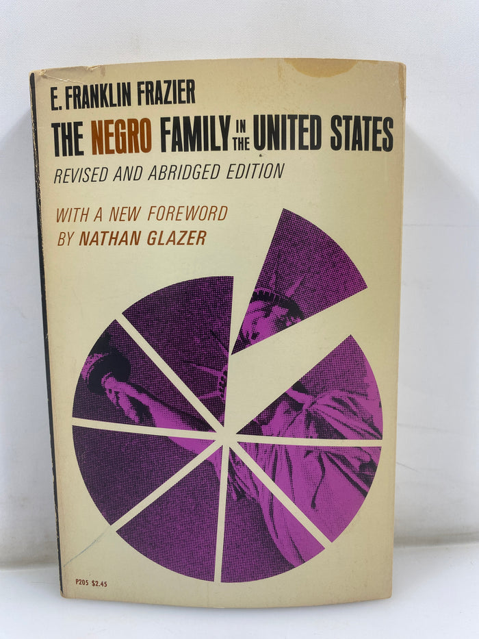 The Negro Family in the U.S. by Frazier 4th Impression 1968 SC
