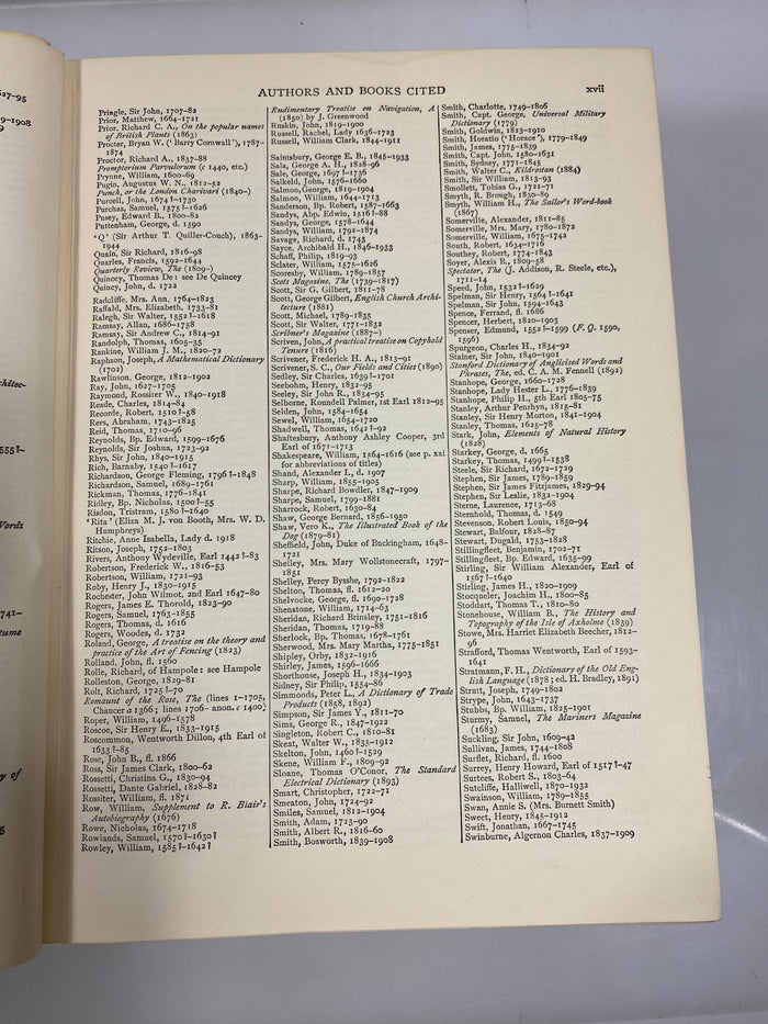 The Oxford Universal Dictionary on Historical Principles 3rd Ed. 1955 HC