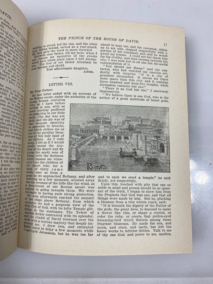 The Prince of the House of David by Ingraham Reprint HC
