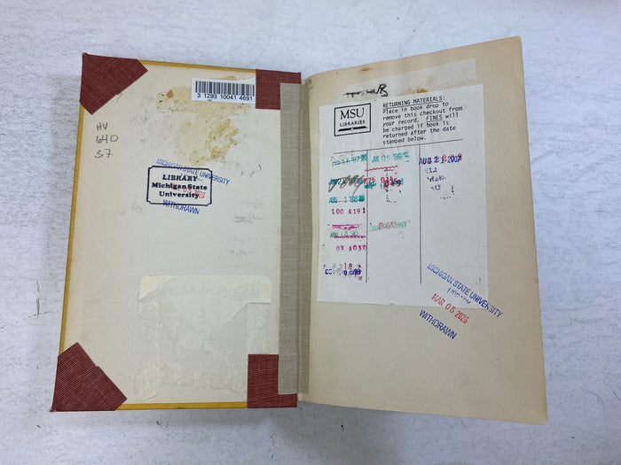 The Refugee and the World Community by Stoessinger Ex-library 1956 HC