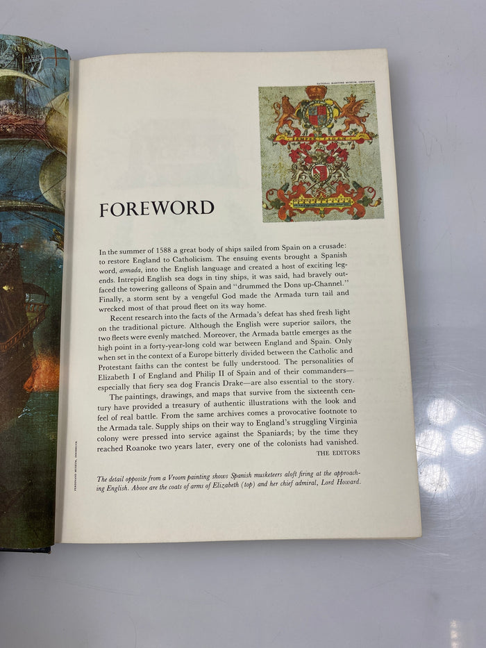The Spanish Armada by Williams Horizon Caravel Book 1966 HC