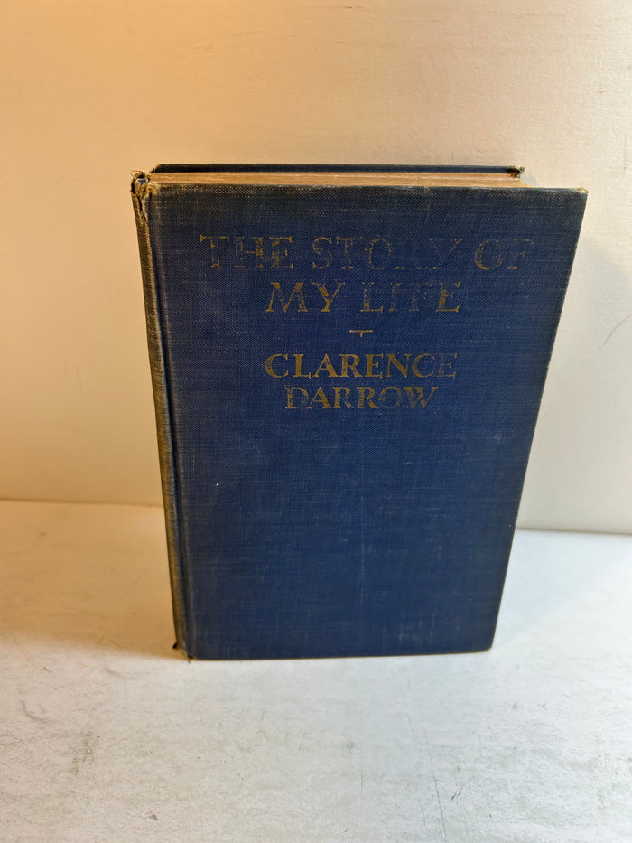 The Story of My Life Clarence Darrow 1932 Charles Scribner's Sons HC