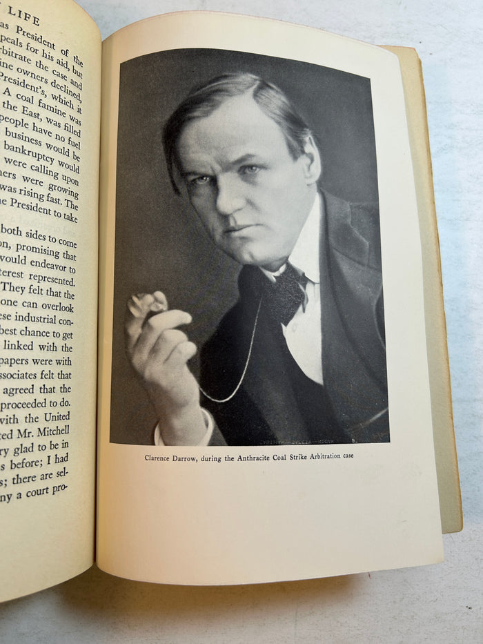 The Story of My Life Clarence Darrow 1932 Charles Scribner's Sons HC