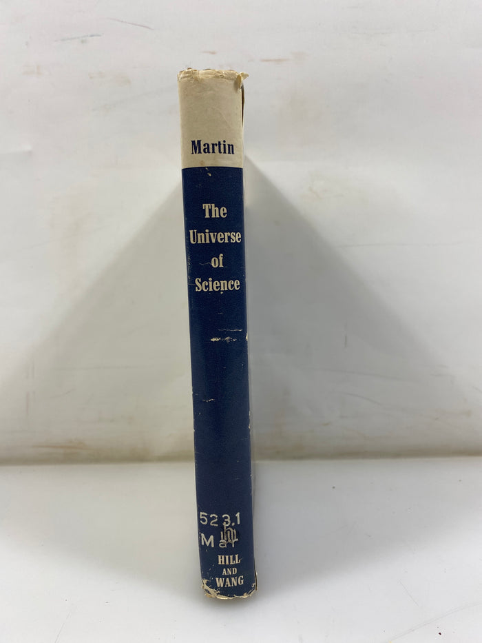 The Universe of Science by Martin 1961 HCDJ