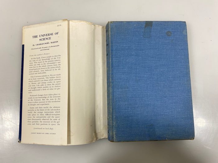 The Universe of Science by Martin 1961 HCDJ