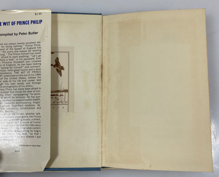 The Wit of Prince Philip by Peter Butler 1965 HCDJ