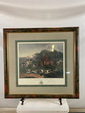 'This Print of T Goosey Huntsman to the Belvoir' Framed Print Artwork