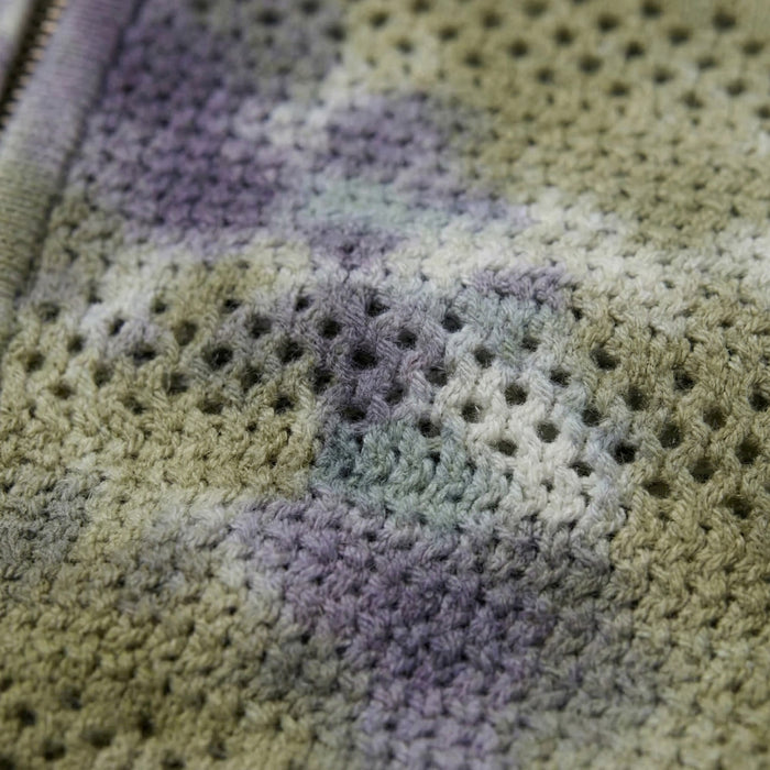 thisisneverthat	Crochet Knit Zip Hoodie