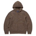 thisisneverthat	Textured Knit Zip Hoodie