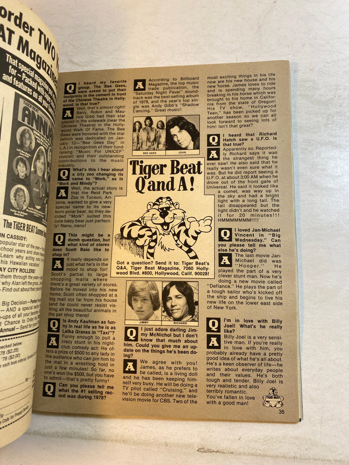 Tiger Beat Magazine April 1979 Scott Baio