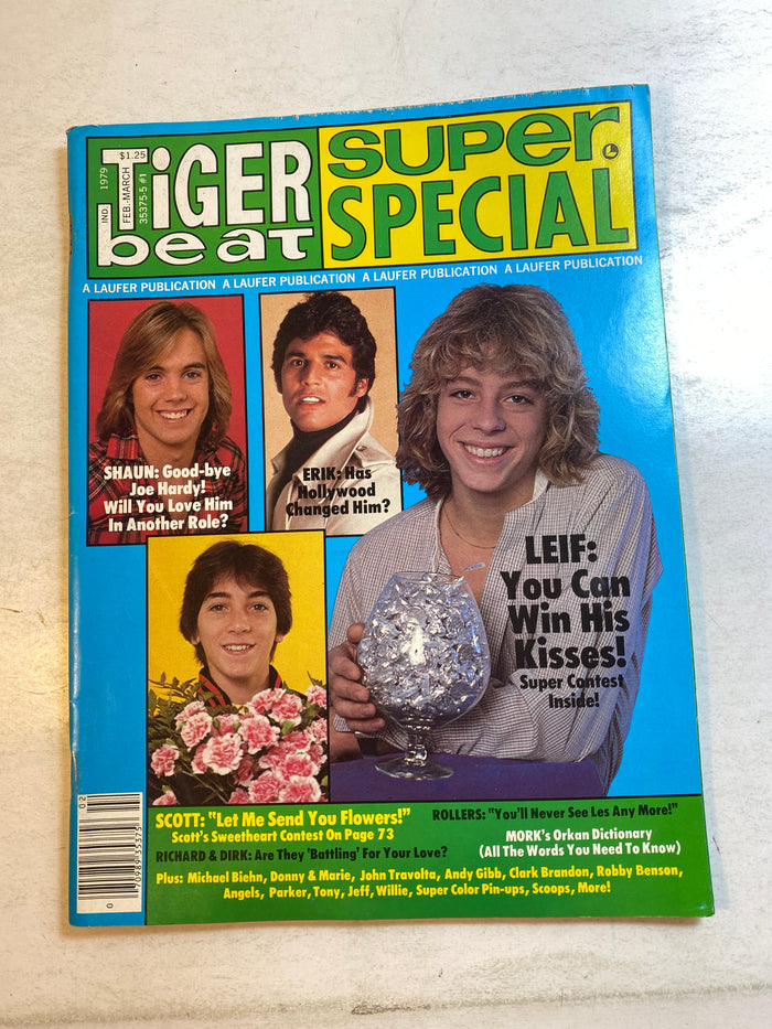 Tiger Beat Special Magazine Feb/March 1979 Leif Garrett