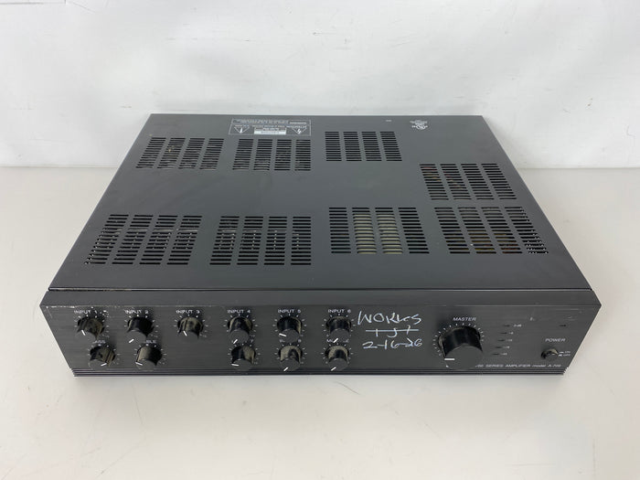 TOA 700 Series 9-Channel Mixer Power Amplifier A-706