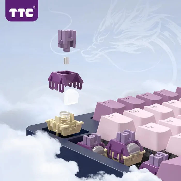 TTC Full-POM Dragon Lord HE Magnetic Keyboard Switches