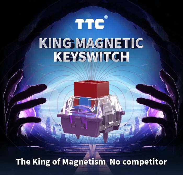 TTC KOM (King of Magnetic) HE Magnetic Keyboard Switches
