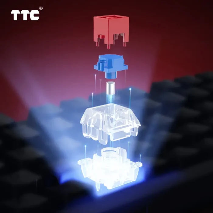 TTC RGB KOM (King of Magnetic) HE Magnetic Keyboard Switches