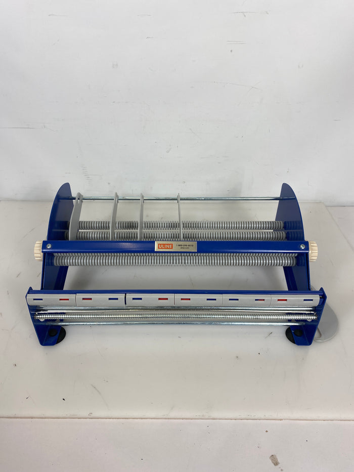 Uline Tabletop Manual Label/Tape Dispenser/Cutter